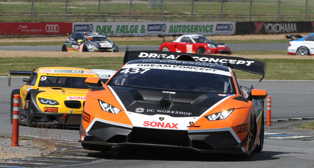 Michael Rosenkilde Nissen i Lamborghini Huracan Super Trofeo EVO
(Foto: Motorsporten.dk)